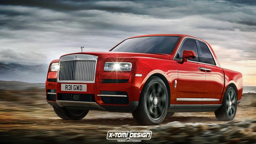  Rolls-Royce Cullinan Pickup by X-Tomi Design 2018 года  (фото 1 из 1)